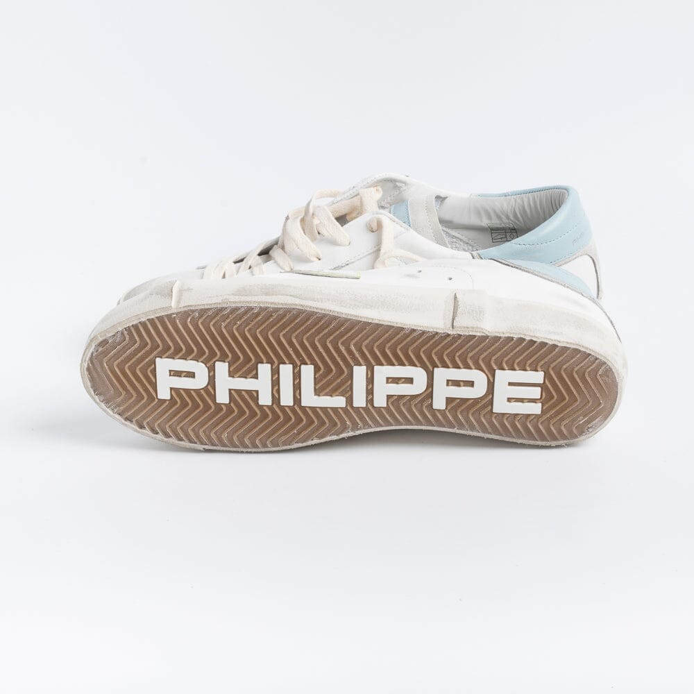 PHILIPPE MODEL - Sneakers PRLU WX31- ParisX - Gris Azul Scarpe Uomo Philippe Model Paris 