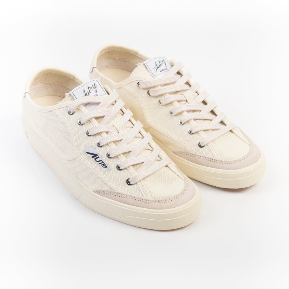 AUTRY - SCLM CU02 - Sneakers WINDSCAPE - Canvas Crema Scarpe Uomo AUTRY - Collezione uomo