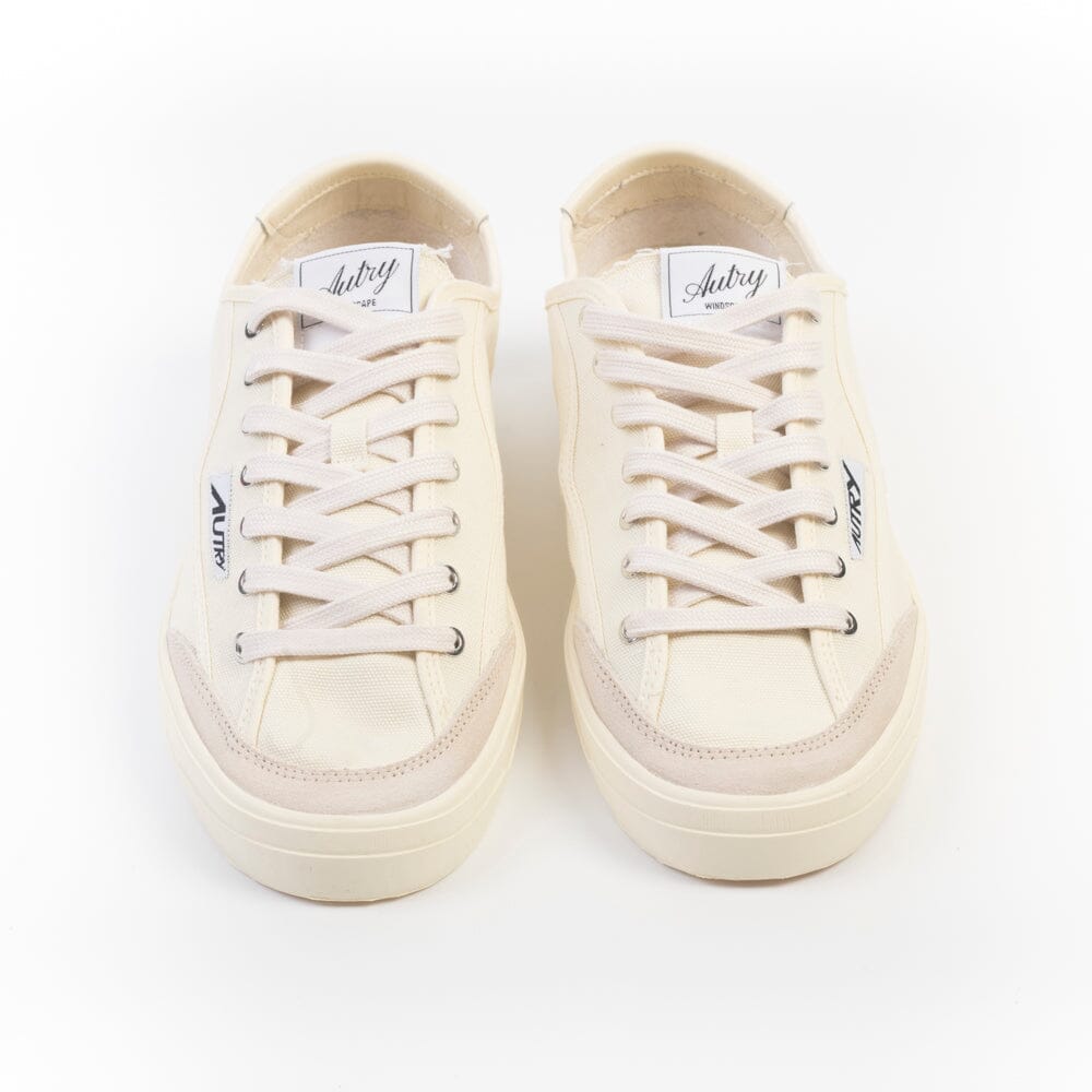 AUTRY - SCLM CU02 - Sneakers WINDSCAPE - Canvas Crema Scarpe Uomo AUTRY - Collezione uomo