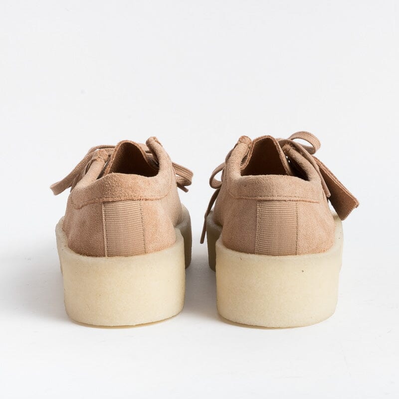 Clarks - Wallabee Cup - Camoscio Beige caldo Scarpe Donna CLARKS - Collezione Donna
