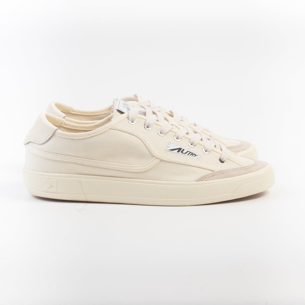 AUTRY - SCLM CU02 - Sneakers WINDSCAPE - Canvas Crema Scarpe Uomo AUTRY - Collezione uomo
