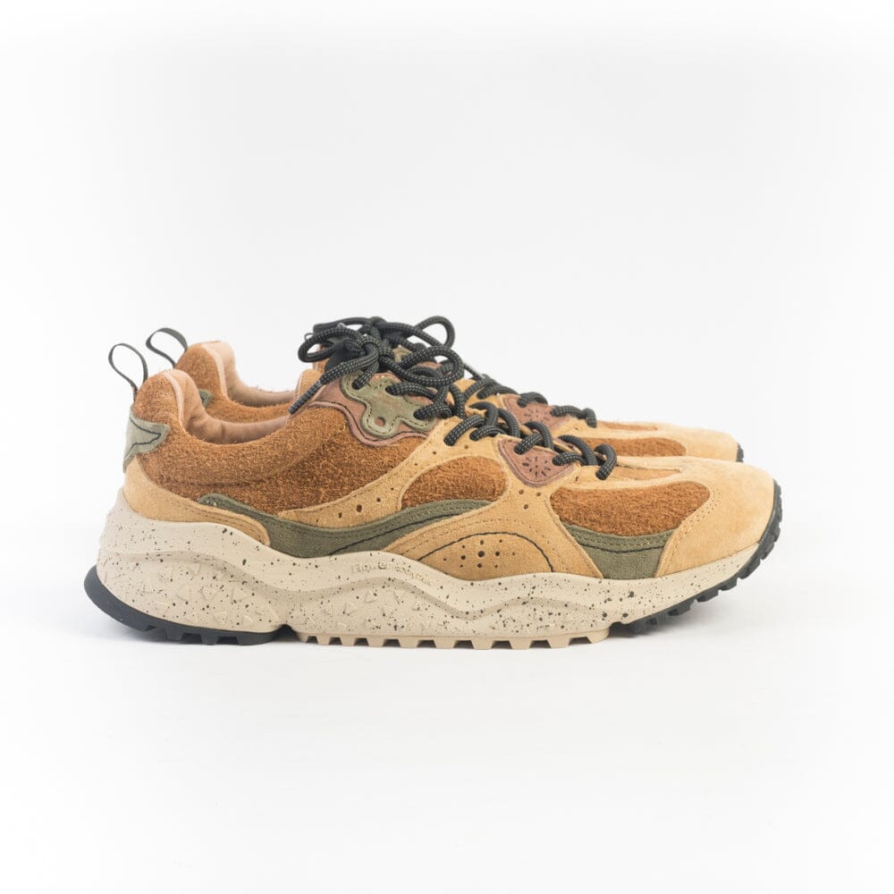 FLOWER MOUNTAIN - Sneakers - Wave - 2E13 - Cuoio Scarpe Uomo FLOWER MOUNTAIN