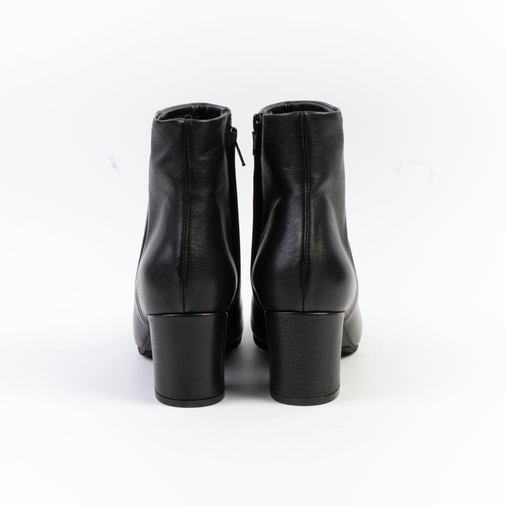 CAPPELLETTOSHOP - Stivaletto 501 - Pelle Nero Scarpe Donna CAPPELLETTO 1948