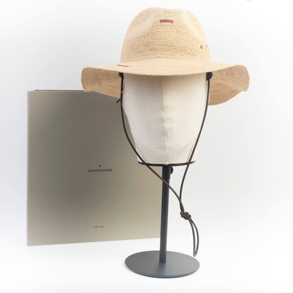 SUPER DUPER HATS - Wandermate - Rafia Crochet - Natural Accessori Donna SUPER DUPER HATS