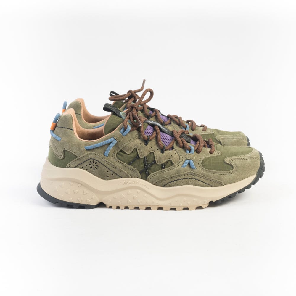 FLOWER MOUNTAIN - Sneakers - Yamabushi - 0B03 - Verde Scarpe Uomo FLOWER MOUNTAIN