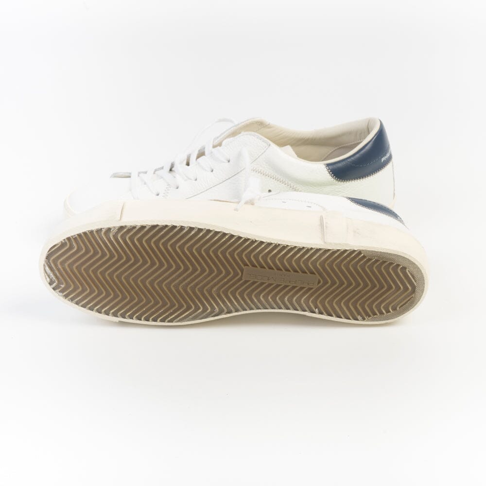 PHILIPPE MODEL - Sneakers - PRLU VZ03 - Bianco Blu Scarpe Uomo Philippe Model Paris