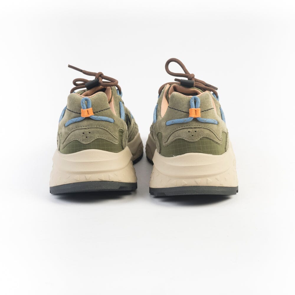 FLOWER MOUNTAIN - Sneakers - Yamabushi - 0B03 - Verde Scarpe Uomo FLOWER MOUNTAIN