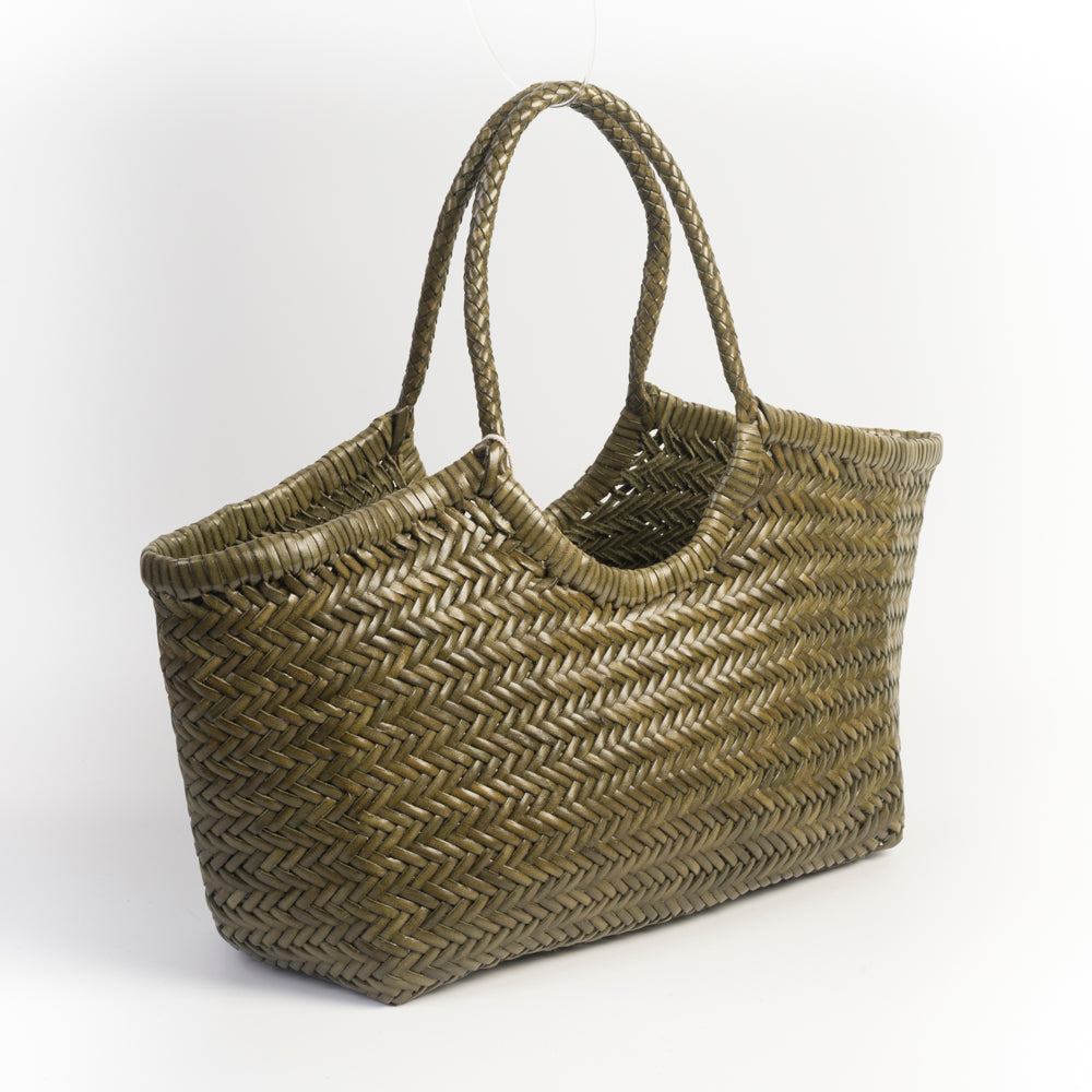 DRAGON DIFFUSION - Woven Bag - 8822 - Nantucket - Khaki