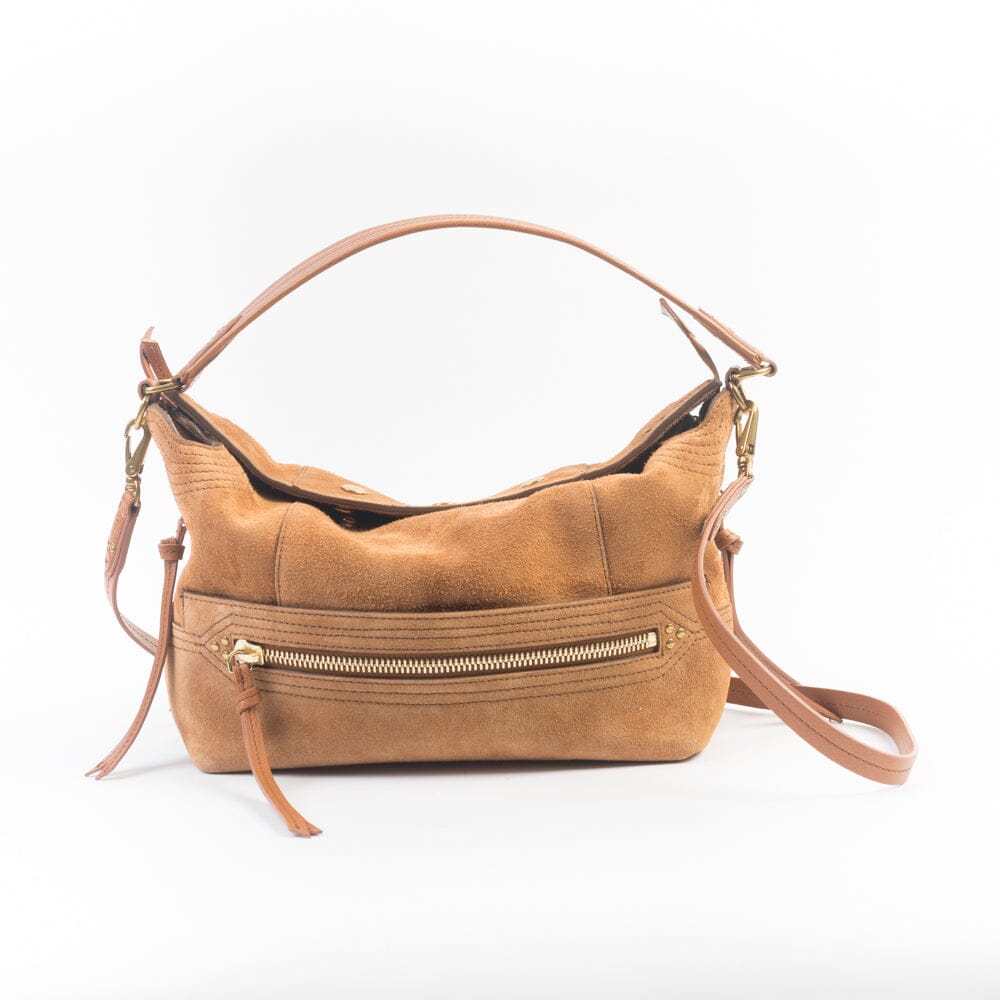 JEROME DREYFUSS - Borsa a Tracolla e Spalla - Lucky Hobo - Camoscio Caramello Borse Jerome Dreyfuss