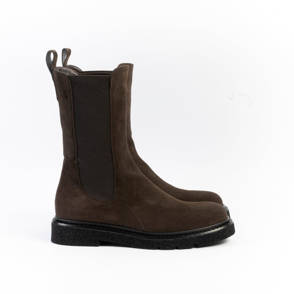 GUGLIELMO ROTTA - Stivaletto - Keith - Velour Ebano Scarpe Donna GUGLIELMO ROTTA