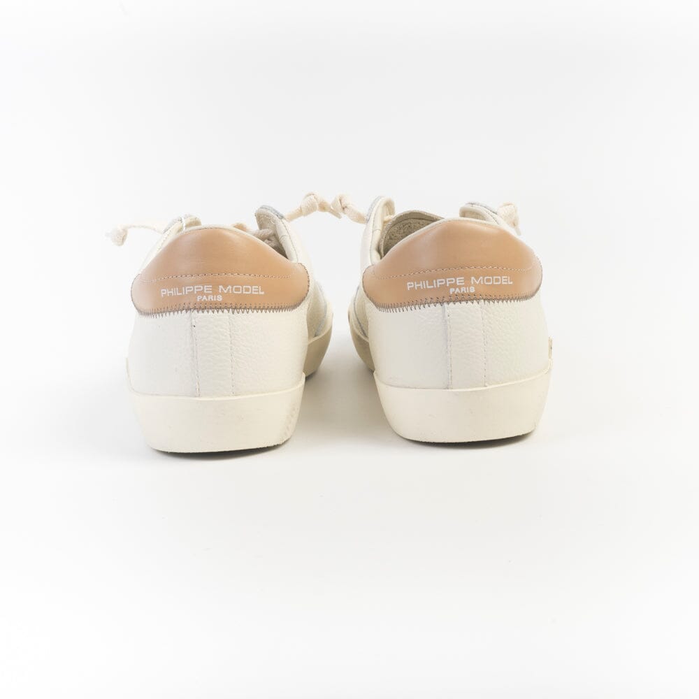 PHILIPPE MODEL - Sneakers - PRLU VZ01 - Bianco Nocciola Scarpe Uomo Philippe Model Paris