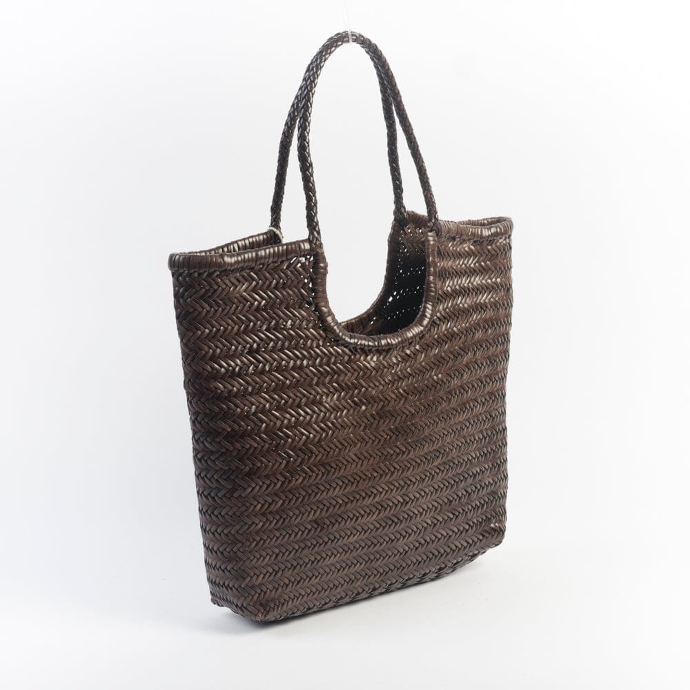 DRAGON - Borsa a spalla - Diagonal 8914 - Brown DRAGON