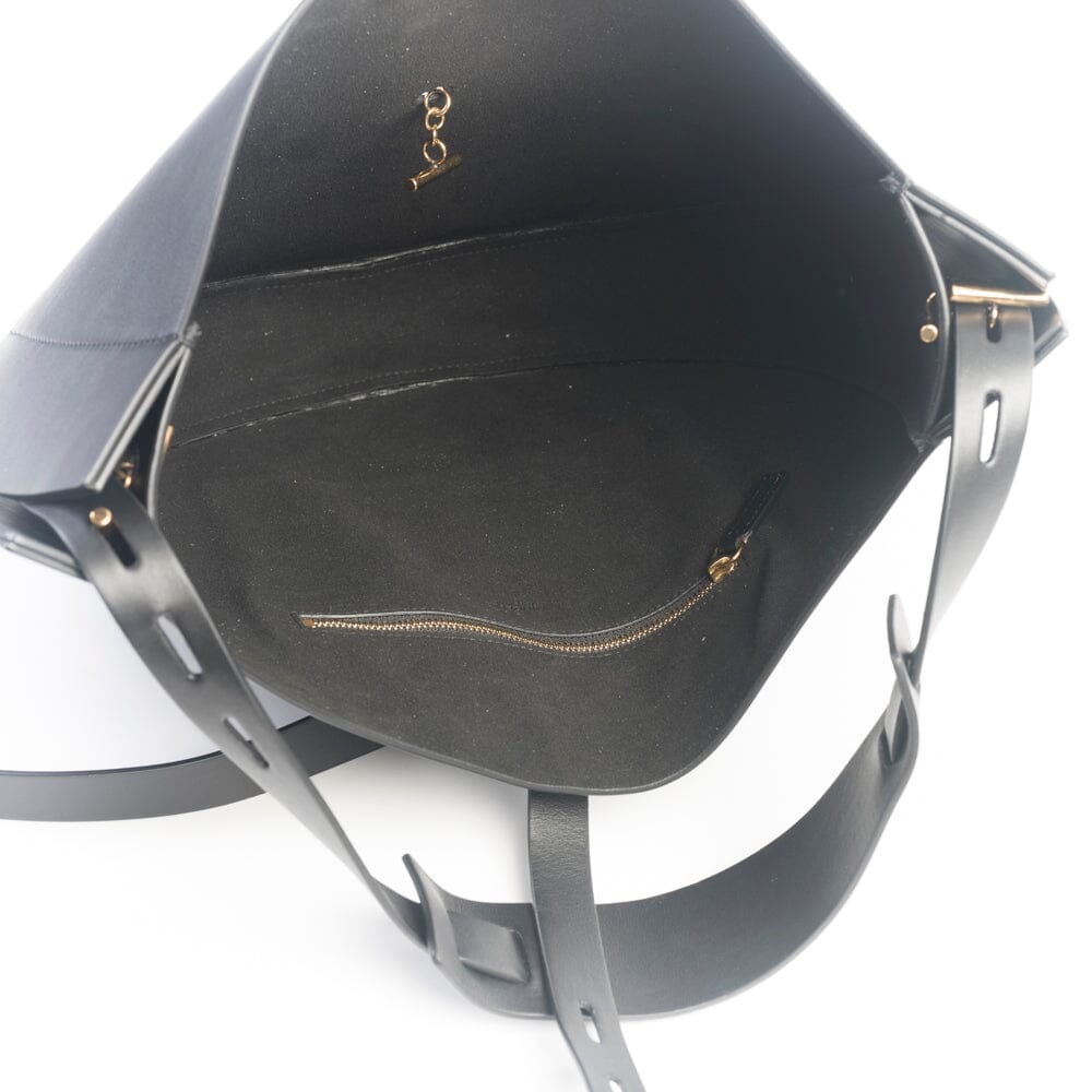 MINOBOSSI - Borsa a spalla - Liz - Nero Borse MINOBOSSI