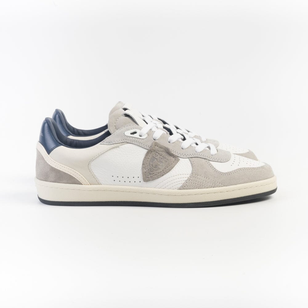PHILIPPE MODEL - Sneakers - PGLU VD02 - Bianco Blu Scarpe Uomo Philippe Model Paris