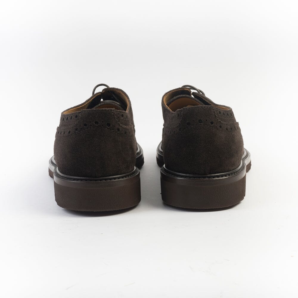 HENDERSON - Derby Duilio - George - Camoscio Modica Testa di Moro Scarpe Uomo HENDERSON