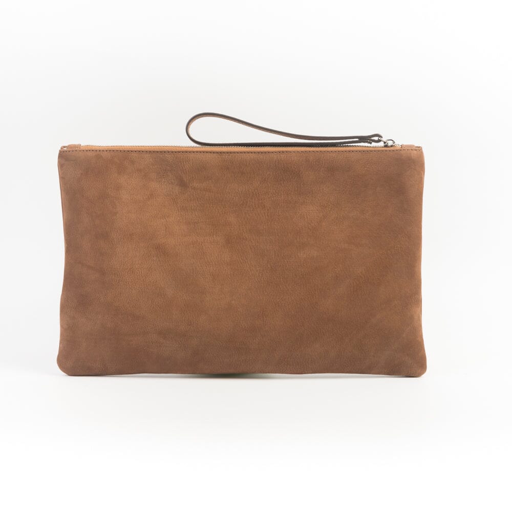 SACHET - Maxi Pochette - P2 - Vari Colori Borse SACHET NABUK CUOIO