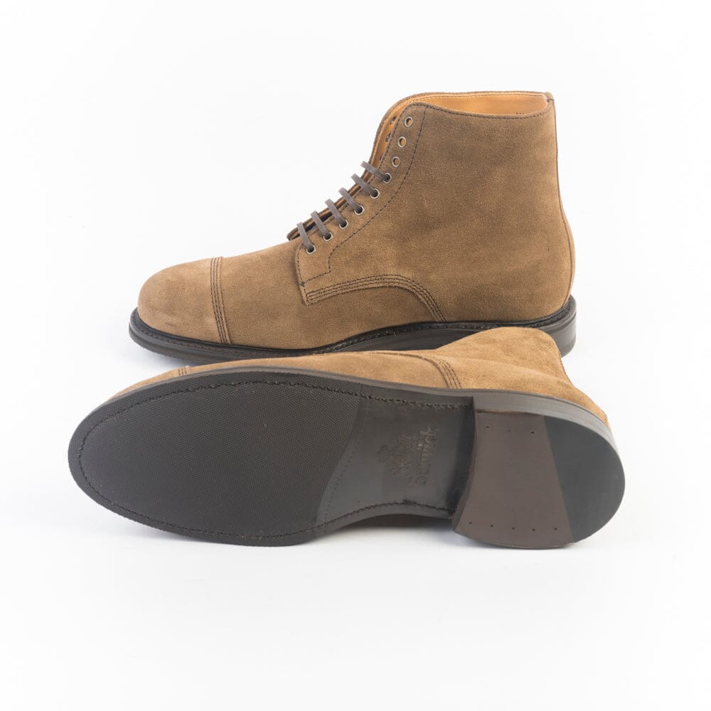 BERWICK 1707 - Polacco - 652 - Camoscio Noce Scarpe Uomo Berwick 1707