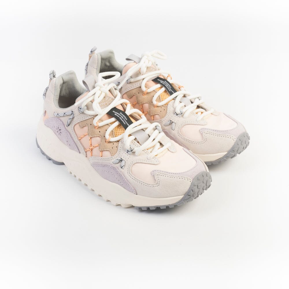 FLOWER MOUNTAIN - Sneakers Yamabushi 1N34 - Off white Lilla Scarpe Donna FLOWER MOUNTAIN