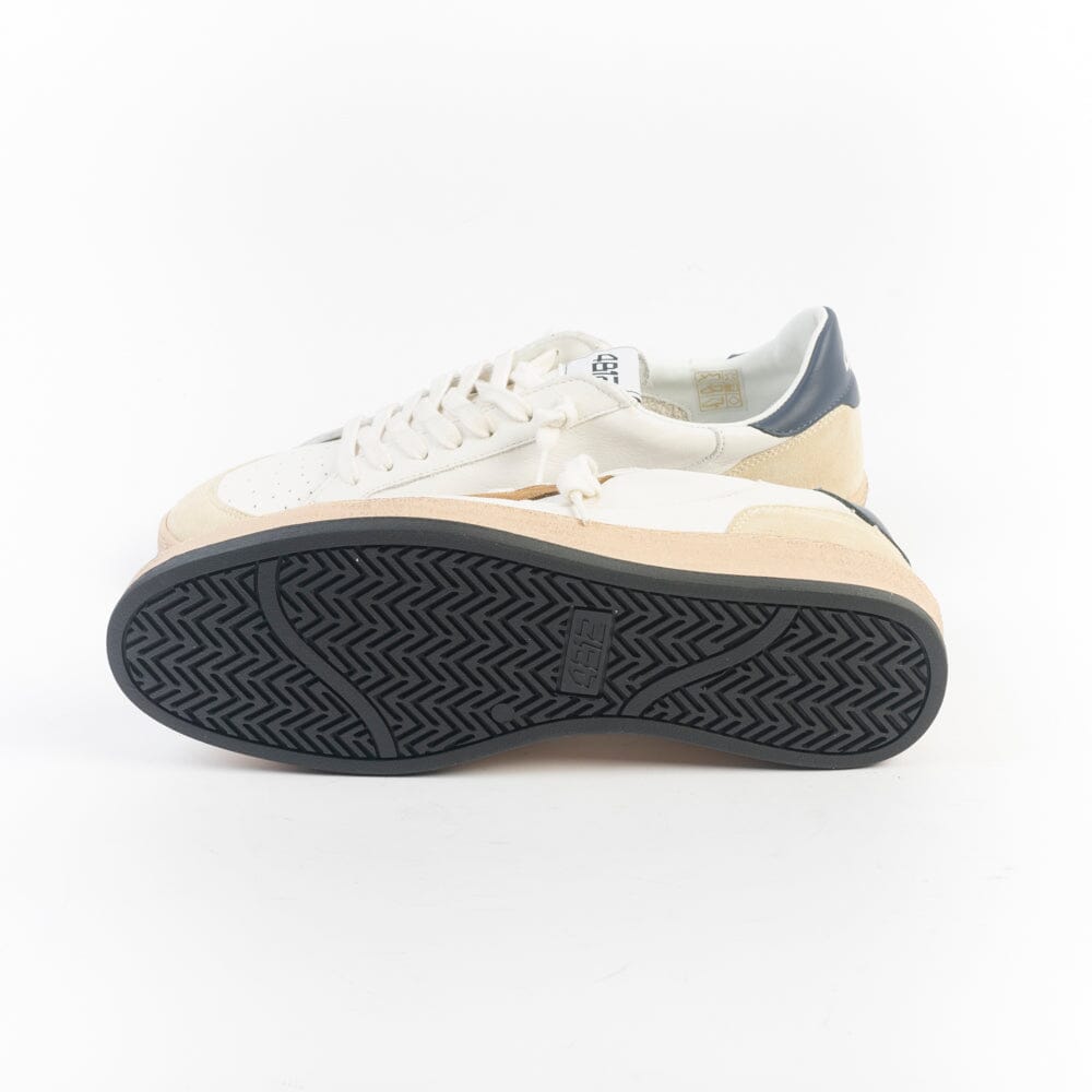 4B12 - Sneakers - Play New U17 - Bianco Beige Scarpe Uomo 4B12 - COLLEZIONE UOMO