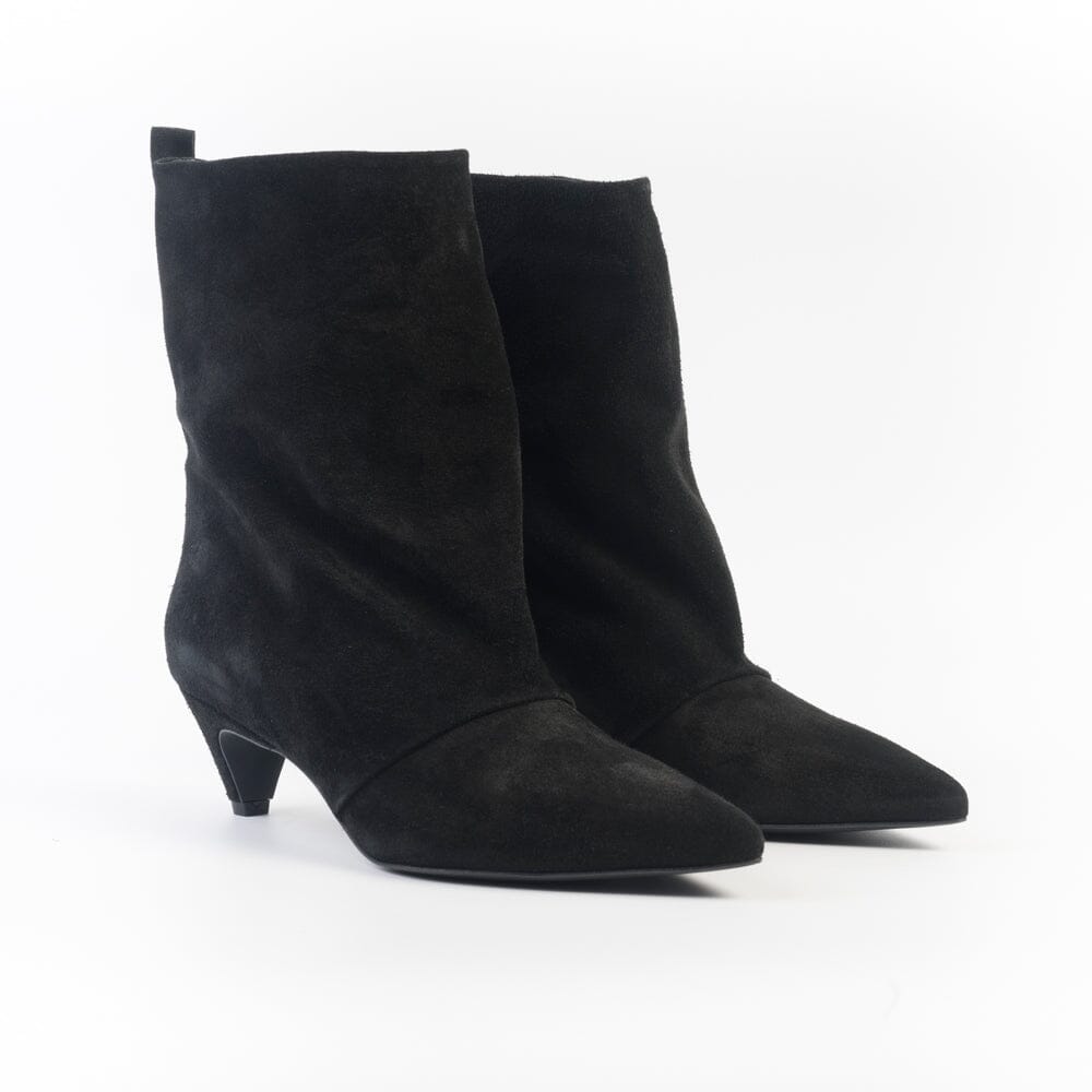 CAPPELLETTOSHOP ICON - Stivaletto - Viki 31 - Crosta nero Scarpe Donna CAPPELLETTO 1948