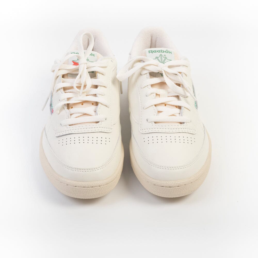 REEBOK - Sneakers - Club C85 317 Vintage - Chalk Verde Scarpe Uomo REEBOK - Collezione Uomo
