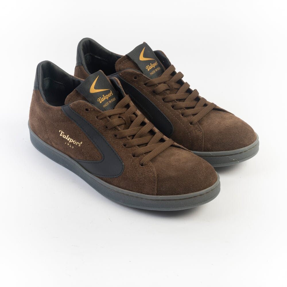 VALSPORT 1920 Sneakers Tournament VT2806 Dark Brown Suede