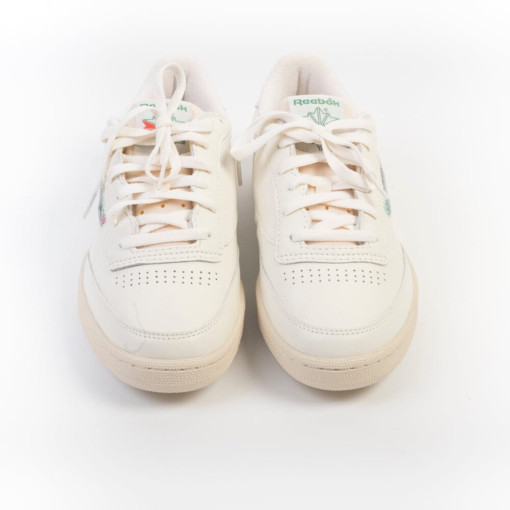 REEBOK - Sneakers - Club C85 317 Vintage - Chalk Verde Scarpe Donna REEBOK - Collezione Donna
