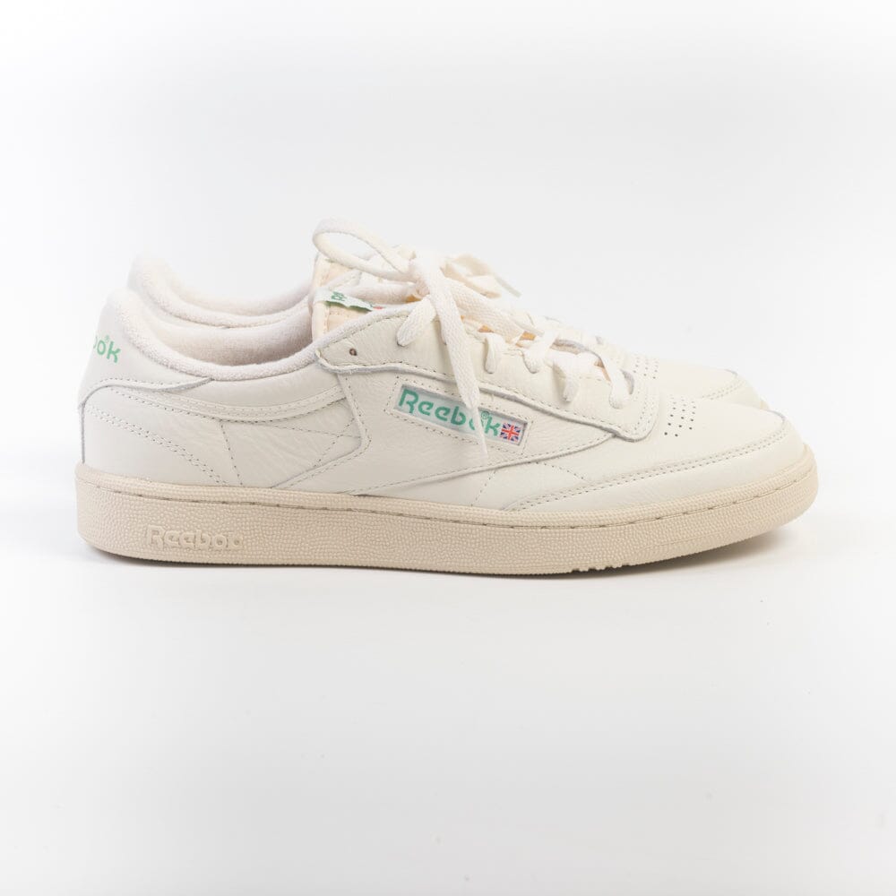 REEBOK - Sneakers - Club C85 317 Vintage - Chalk Verde Scarpe Uomo REEBOK - Collezione Uomo