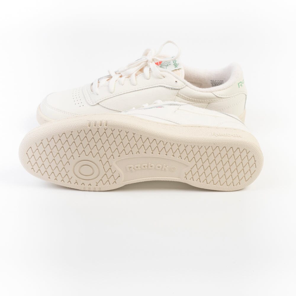 REEBOK - Sneakers - Club C85 317 Vintage - Chalk Verde Scarpe Uomo REEBOK - Collezione Uomo