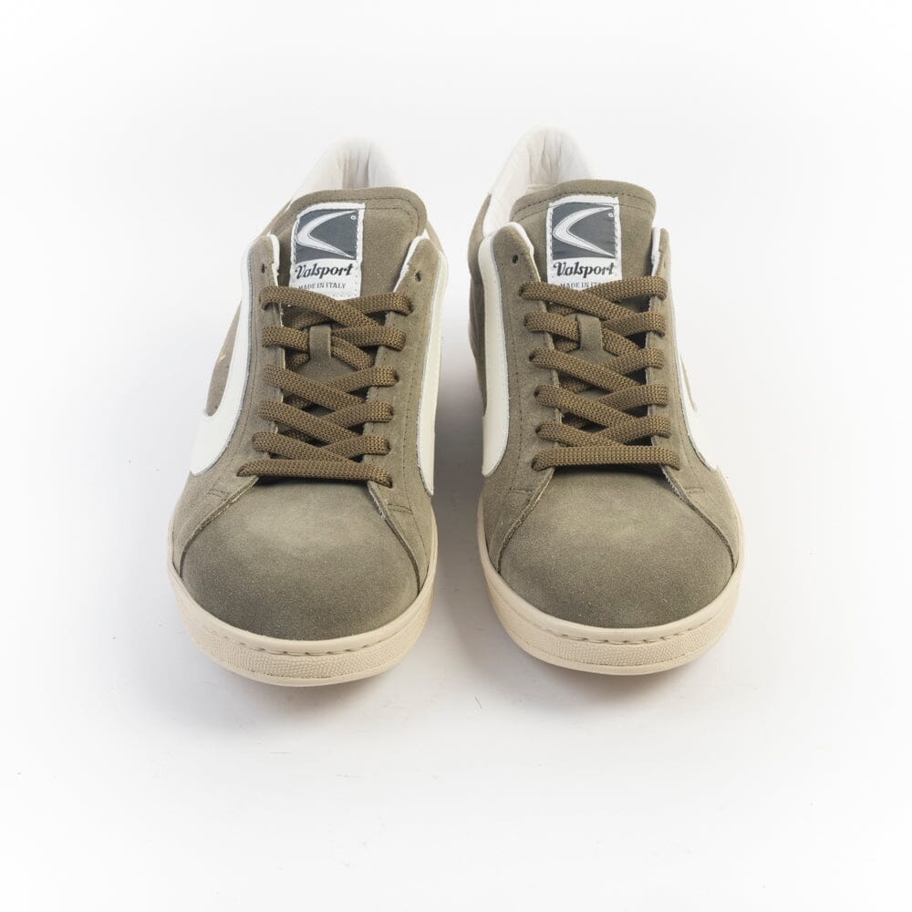 VALSPORT 1920 - Sneakers - Tournament VT2801 - Camoscio Oliva Scarpe Uomo VALSPORT 1920