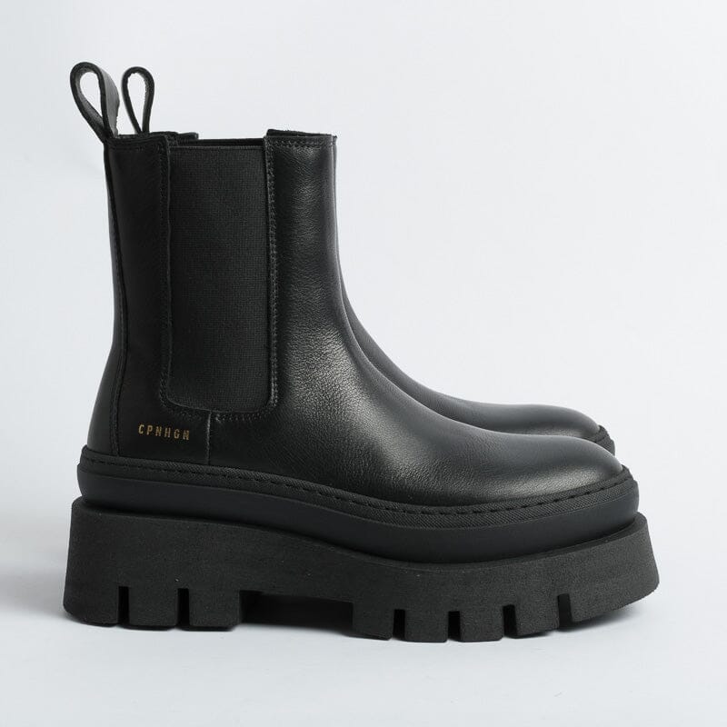 COPENHAGEN - Stivaletto - CPH686 - Vitello Nero Scarpe Donna COPENHAGEN
