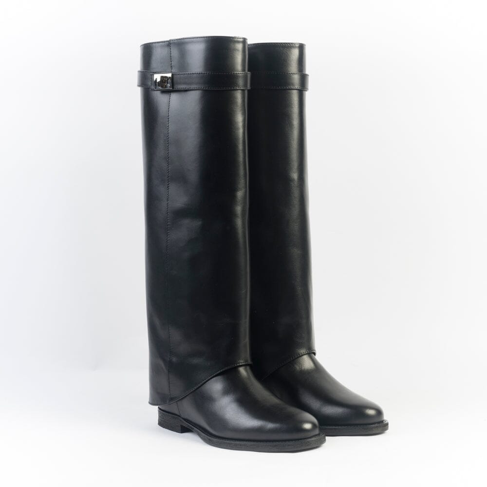 VIA ROMA 15 - Stivali - 44668 - Santa Monica Nero Scarpe Donna Via Roma 15