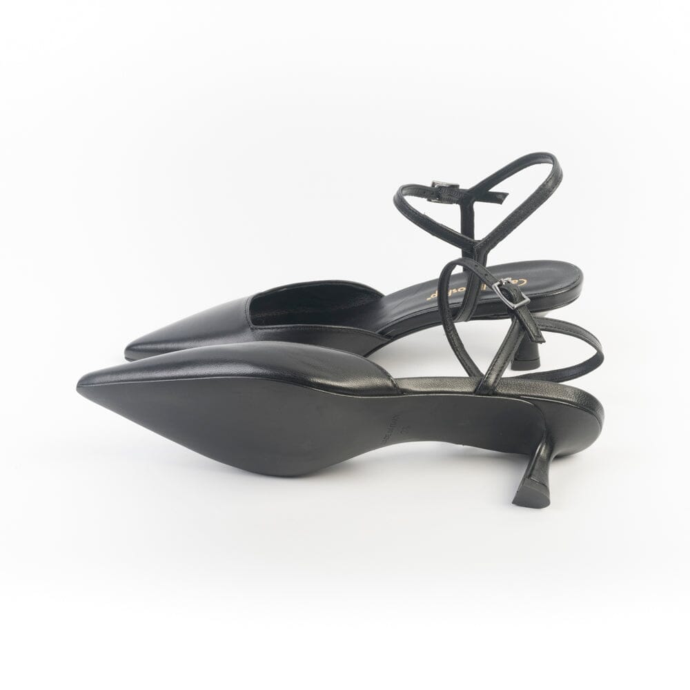 CappellettoShop - Sling Back - Fiamma 6 - Nero Scarpe Donna CAPPELLETTO 1948