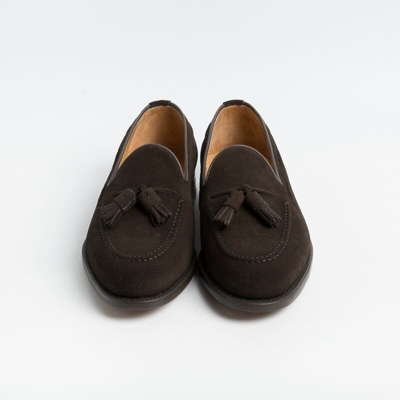 BERWICK 1707 - 8491 - Mocassino Nappine - Camoscio Testa di Moro Fondo Cuoio Scarpe Uomo Berwick 1707