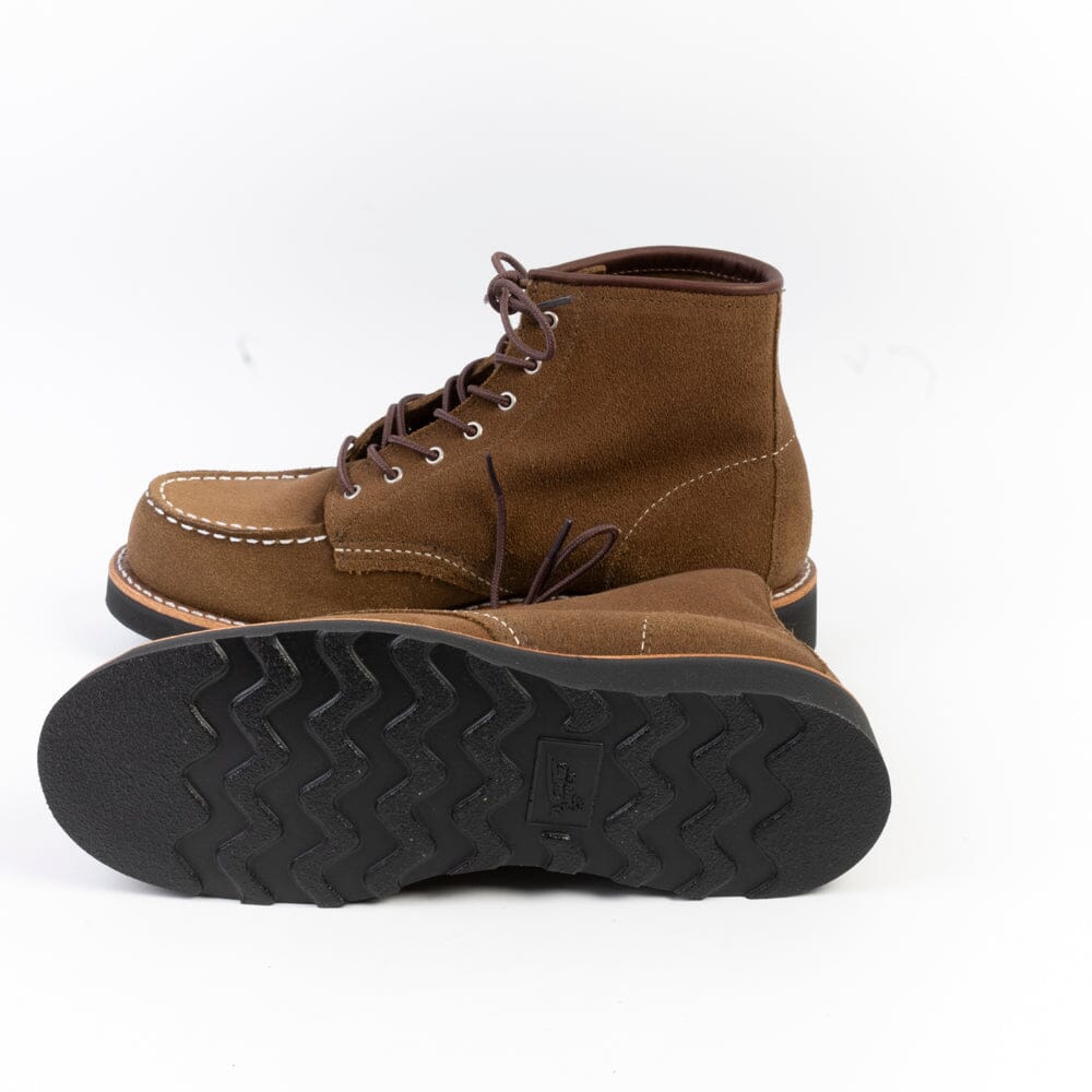 RED WING - Stivaletto 3605 - Moc Toe - Clove Acampo Suede Scarpe Donna Red Wing - Collezione Donna