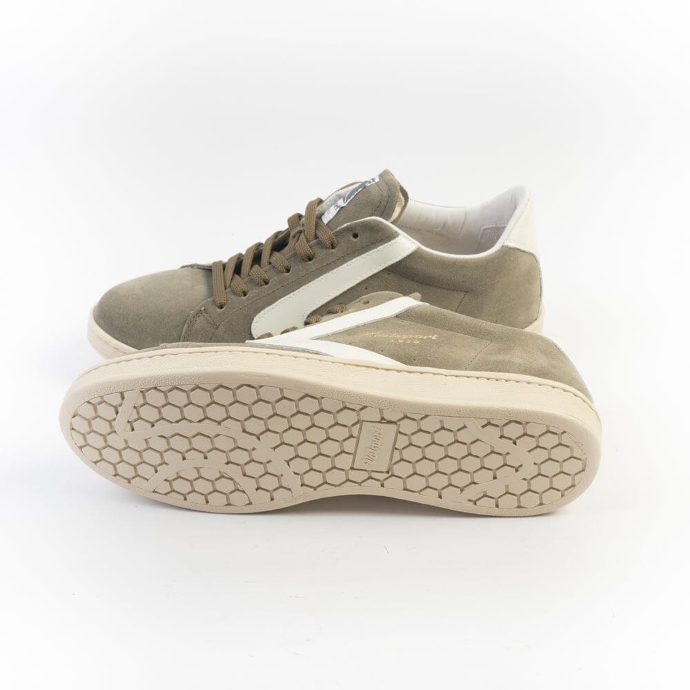 VALSPORT 1920 - Sneakers - Tournament VT2801 - Camoscio Oliva Scarpe Uomo VALSPORT 1920