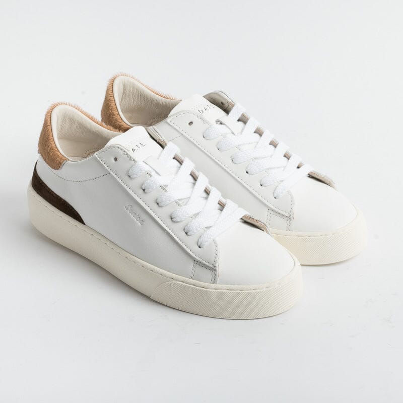 DATE - Sneakers - Sonica Calf - Bianco Beige Scarpe Donna DATE