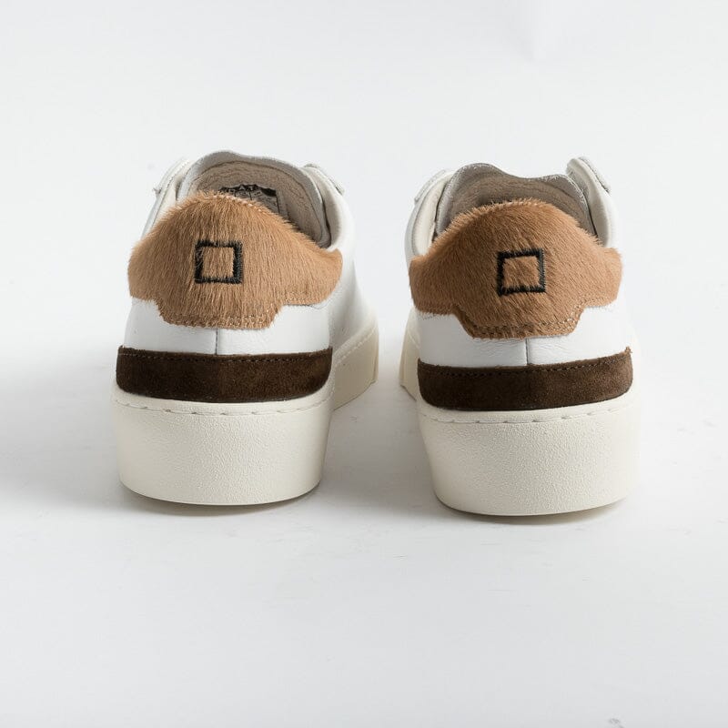 DATE - Sneakers - Sonica Calf - Bianco Beige Scarpe Donna DATE