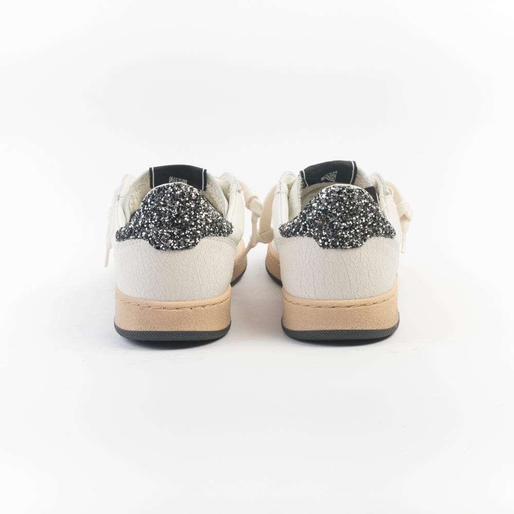 4B12 - Sneakers - Play New D227 - Bianco Antracite Scarpe Donna 4B12