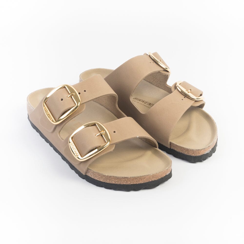 BIRKENSTOCK - Sandali bassi 1030395 - Tabacco marrone Big buckle Scarpe Donna BIRKENSTOCK