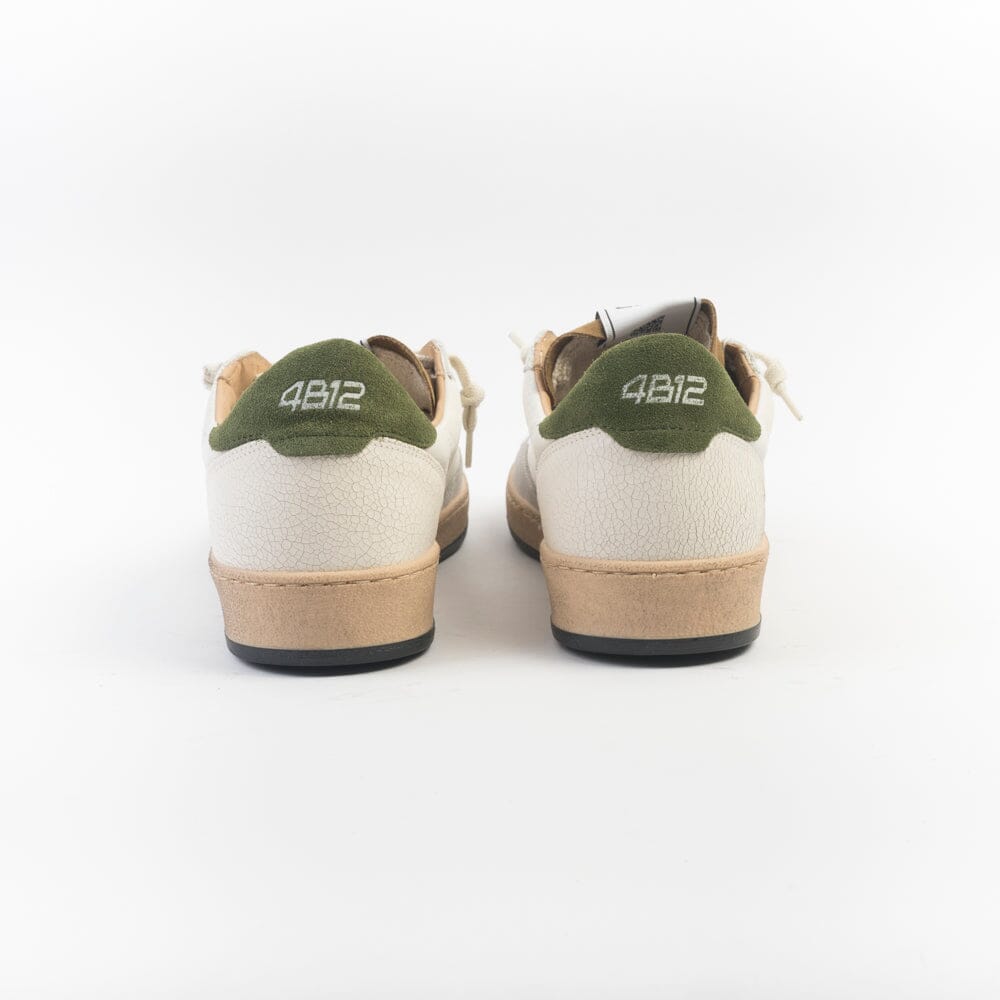 4B12 - Sneakers - Play U122 - Bianco Blu Verde Scarpe Uomo 4B12 - COLLEZIONE UOMO