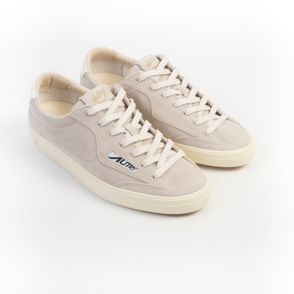AUTRY - SCLM KT06 - Sneakers WINDSCAPE - Camoscio Avorio Scarpe Uomo AUTRY - Collezione uomo