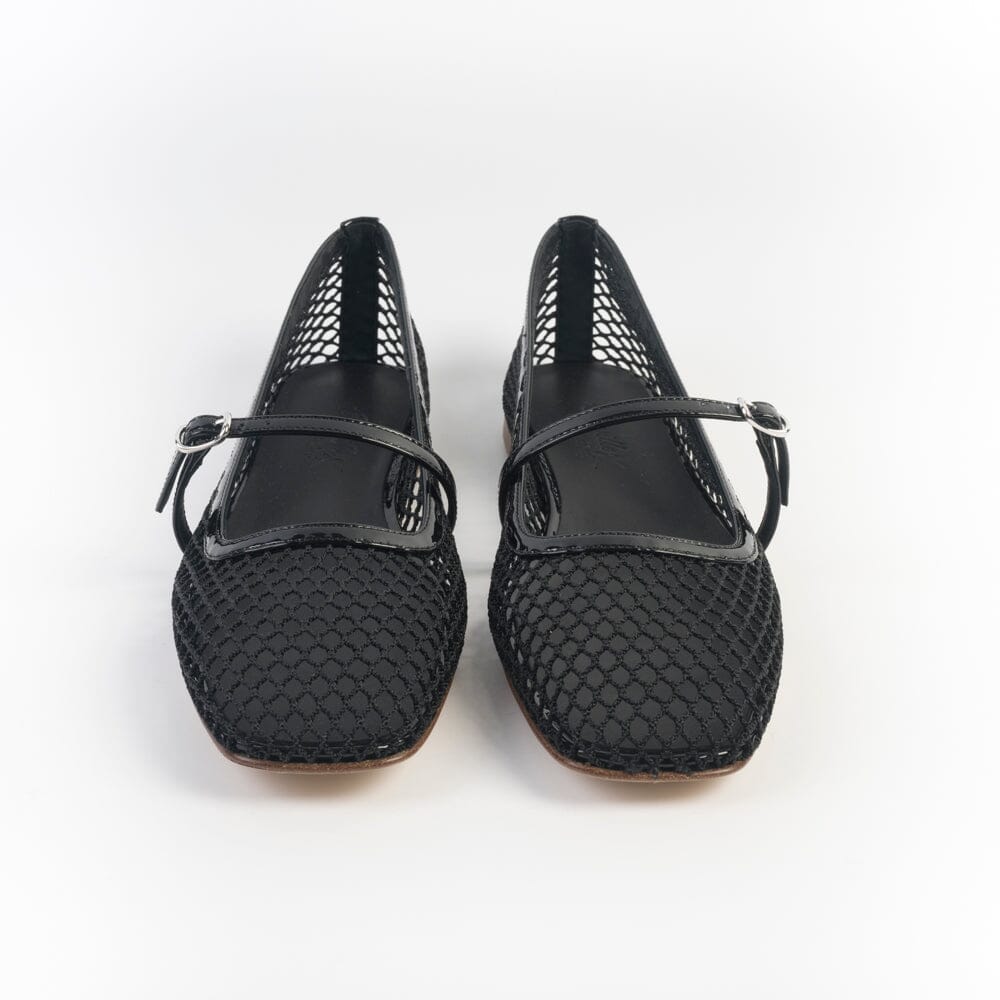 CHEVILLE - Mary Jane - PAM - Traforato Nero Scarpe Donna CHEVILLE