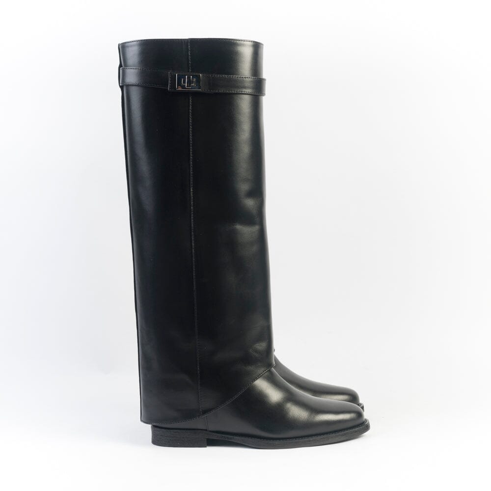 VIA ROMA 15 - Stivali - 44668 - Santa Monica Nero Scarpe Donna Via Roma 15