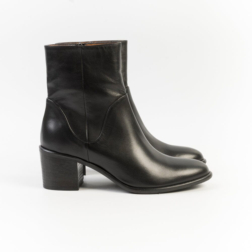CAPPELLETTOSHOP - Stivaletto Texano 1950 - Nero Scarpe Donna CAPPELLETTO 1948