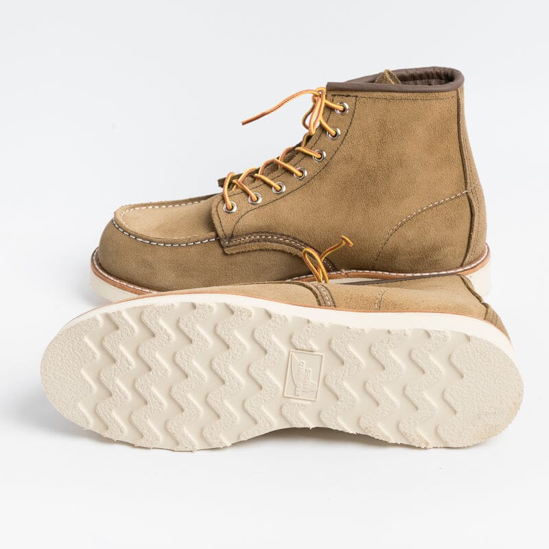 RED WING - Polacco Moc Toe 8881 - Oliva Scarpe Uomo Red Wing Shoes