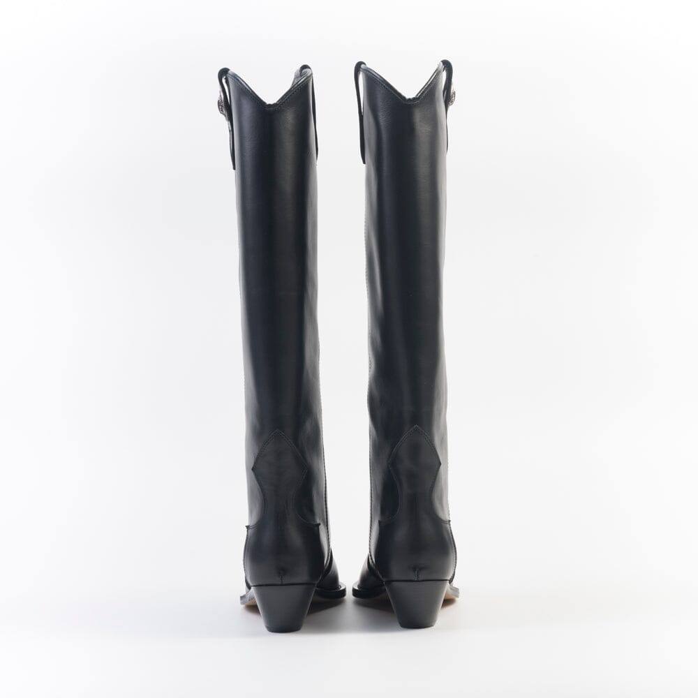 VIA ROMA 15 - Stivali - Texano 4681 - Nero Scarpe Donna Via Roma 15
