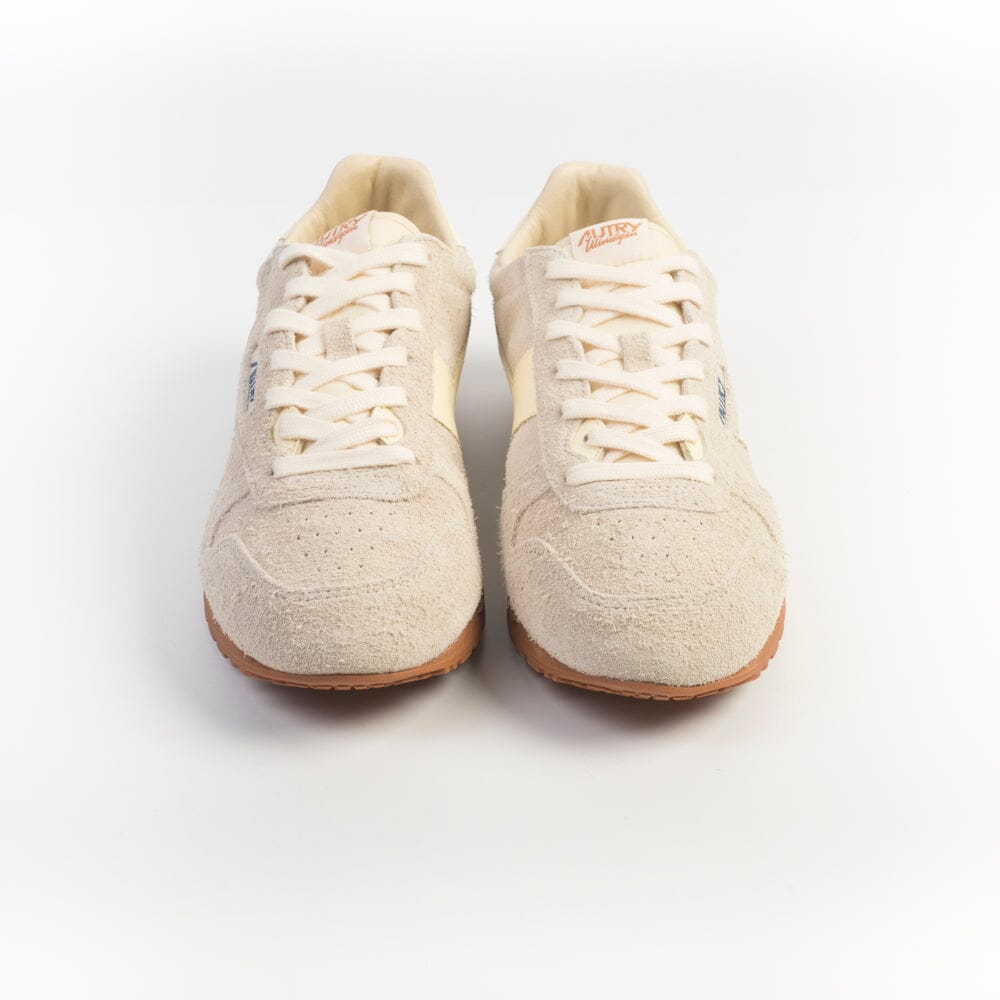 AUTRY - WSLM UB01 - Sneakers WINDSPIN - Camoscio Panna Scarpe Uomo AUTRY - Collezione uomo