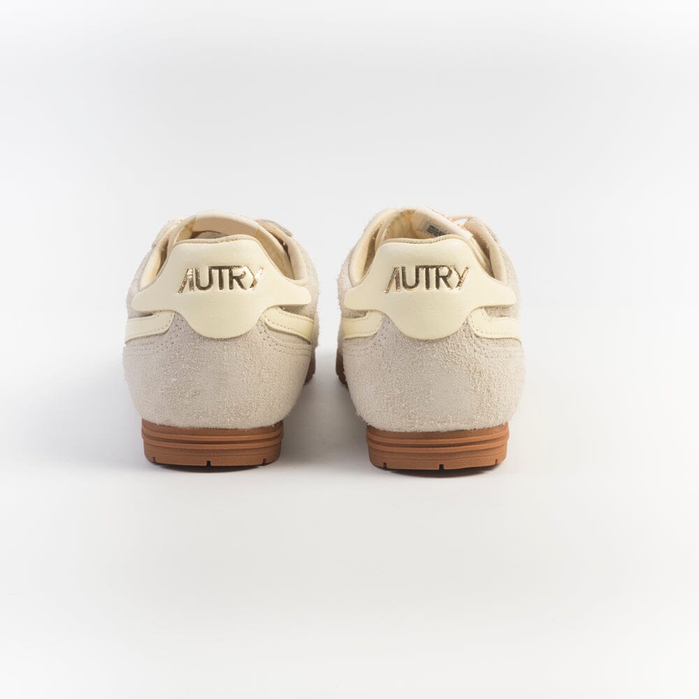AUTRY - WSLM UB01 - Sneakers WINDSPIN - Camoscio Panna Scarpe Uomo AUTRY - Collezione uomo