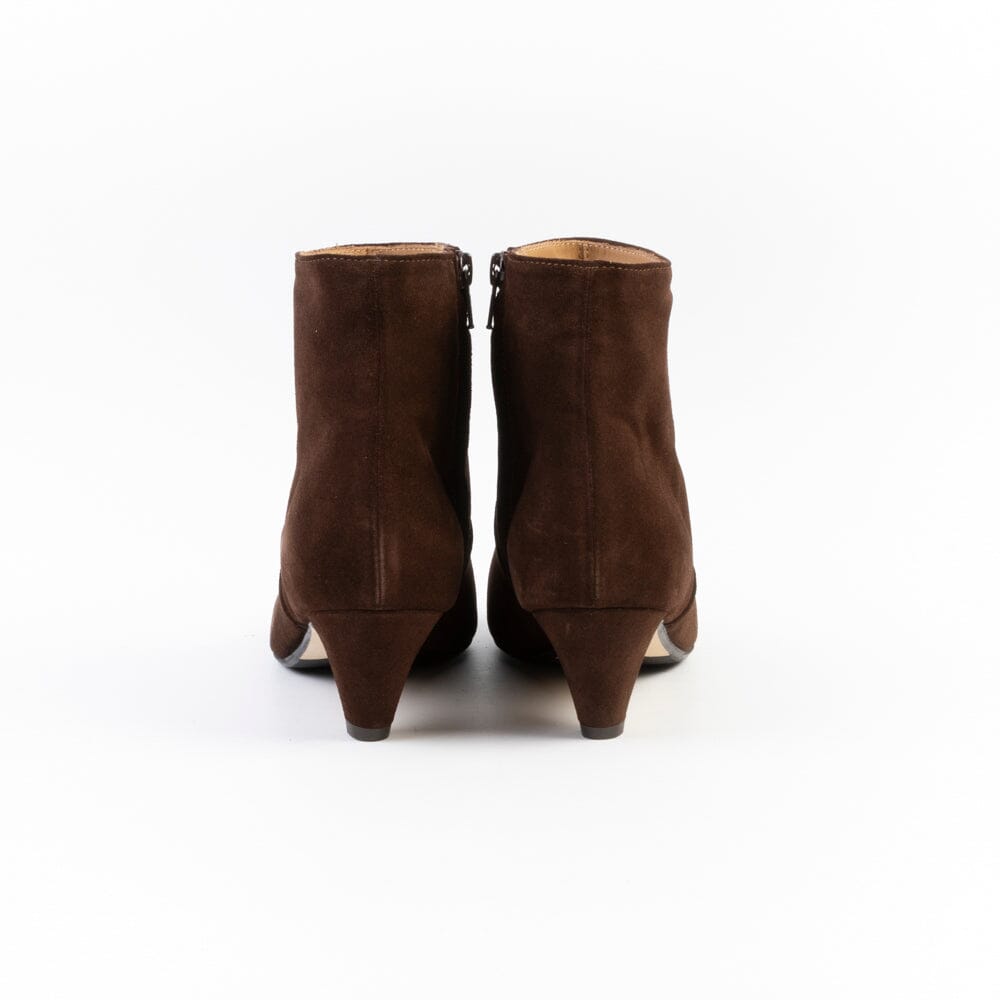 ANNA F - Stivaletto - 9760 - Velour Caffè Scarpe Donna Anna F.